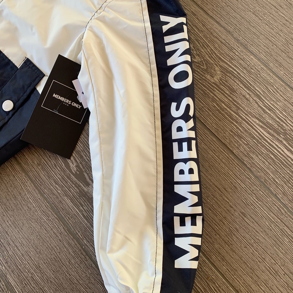🆕 Members Only Nautical Colorblock Jacket - Picture 3 of 5